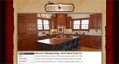 Desktop Screenshot of bennerswoodworking.com