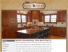 Tablet Screenshot of bennerswoodworking.com